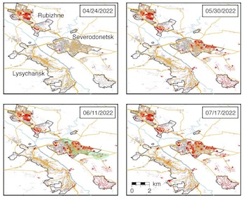 Los cambios en los datos