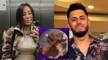 Samahara Lobatón y Bryan Torres