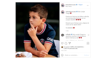 El posteo de Antonela Roccuzzo