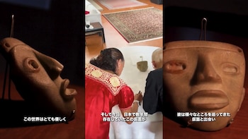 La compró en Francia, la conservó por años y luego se arrepintió: así devolvió un coleccionista japonés máscara prehispánica a México