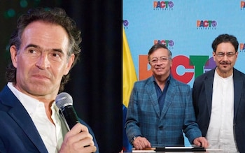 Federico Gutiérrez cuestionó las críticas de Gustavo Petro e Iván Cepeda al protocolo anunciado por el Gobierno nacional -crédito @FicoGutierrez/X /Prensa Iván Cepeda /EFE