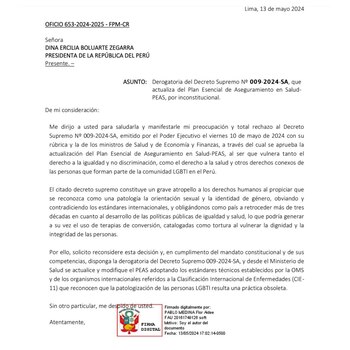 Comunidad médica y activistas LGBTIQ+