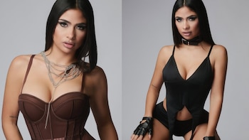 Daniela Celis protagonizó fotos inspirada en Kim Kardashian y la acusaron de excederse con los retoques
