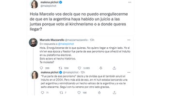 El intercambio de opiniones duró