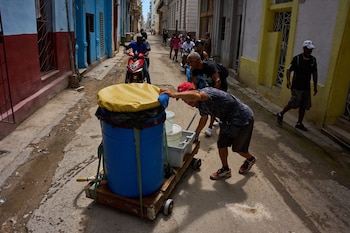 Crisis de agua en Cuba -
