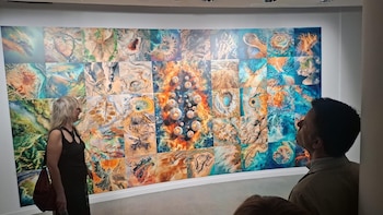 La exposición 'Viaje al centro de la Tierra' de Marina Núñez aglutina arte y ciencia en el Meiac de Badajoz