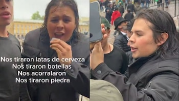 Hijo de Jorge Barón denunció agresiones durante las protestas del 14 de octubre en Bogotá: “Me escupieron en la cara”