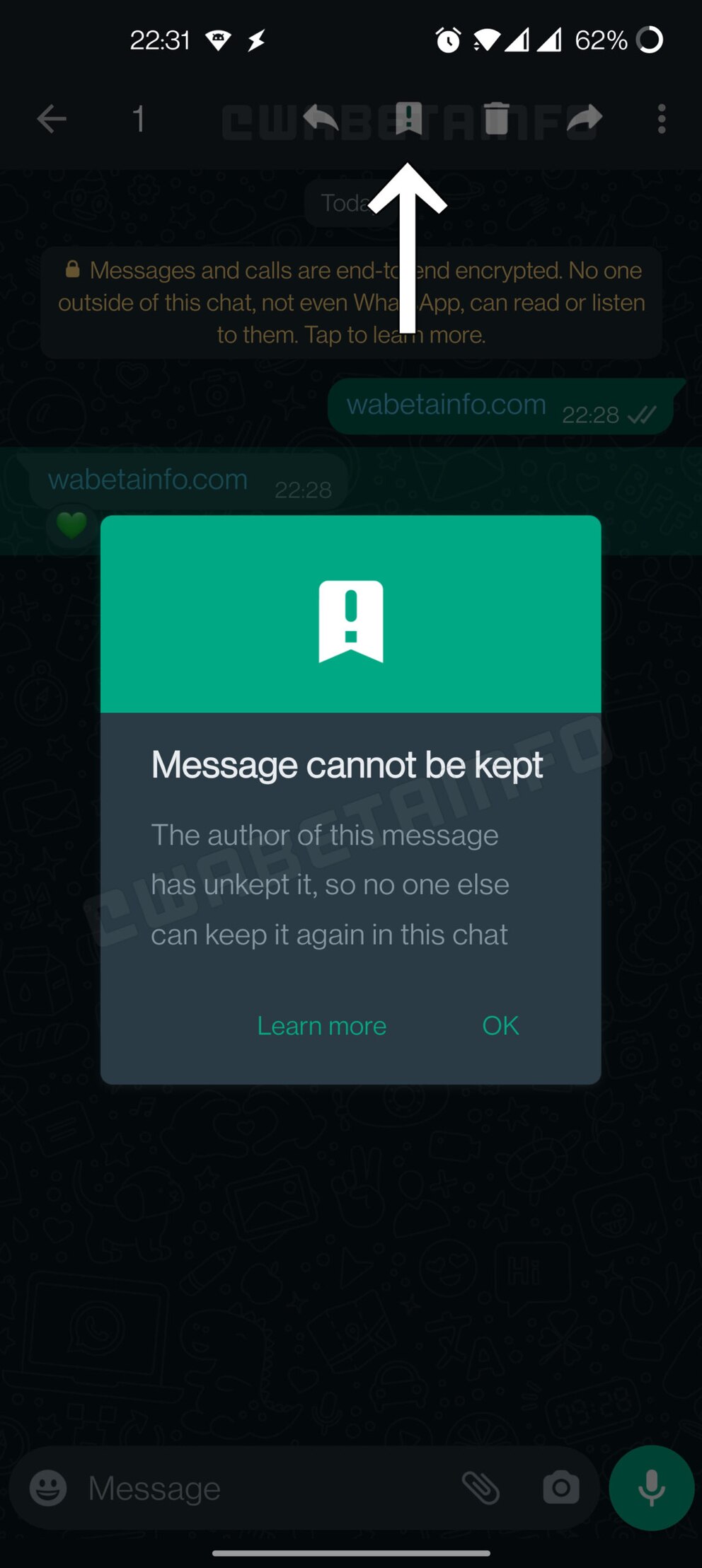 WhatsApp (WABetaInfo)