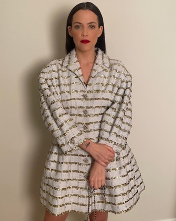 Mini vestido blanco Chanel con