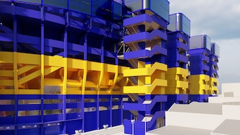 Así se vería el sector