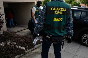 Agentes de la UCO de