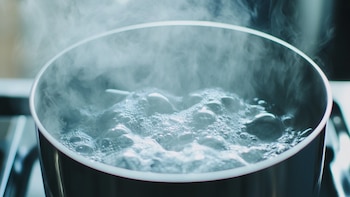 Mujer resultó con graves quemaduras