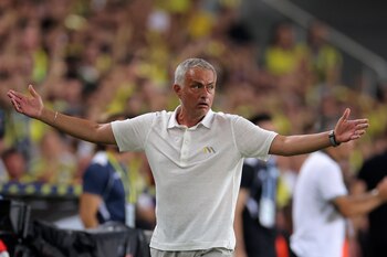 El entrenador del Fenerbahce, José
