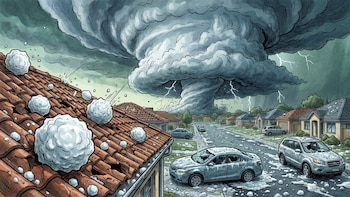El aumento del granizo extremo preocupa a los científicos: por qué las tormentas producen piedras de hielo cada vez más grandes