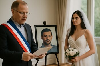 Francia permite el matrimonio póstumo