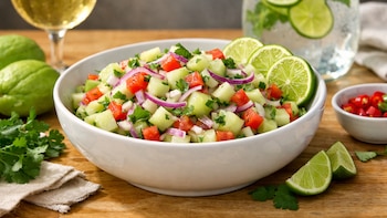 Cero grasa y pocas calorías: Cómo preparar un ceviche de chayote crujiente y delicioso