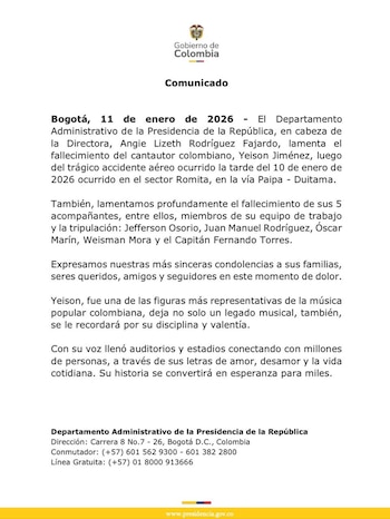 El Departamento Administrativo de Presidencia
