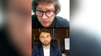 “Mauricio querido”: el video del curioso diálogo entre Milei y Novelli en una clase de la academia de negocios