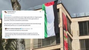 Petro defendió despliegue de bandera