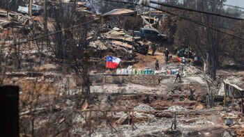 Afectados por el fuego en