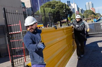 La obra comenzó esta semana