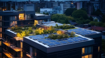 Los paneles solares generan más