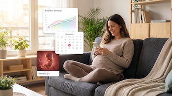 Cuatro apps que ayudan a seguir el embarazo semana a semana desde el celular
