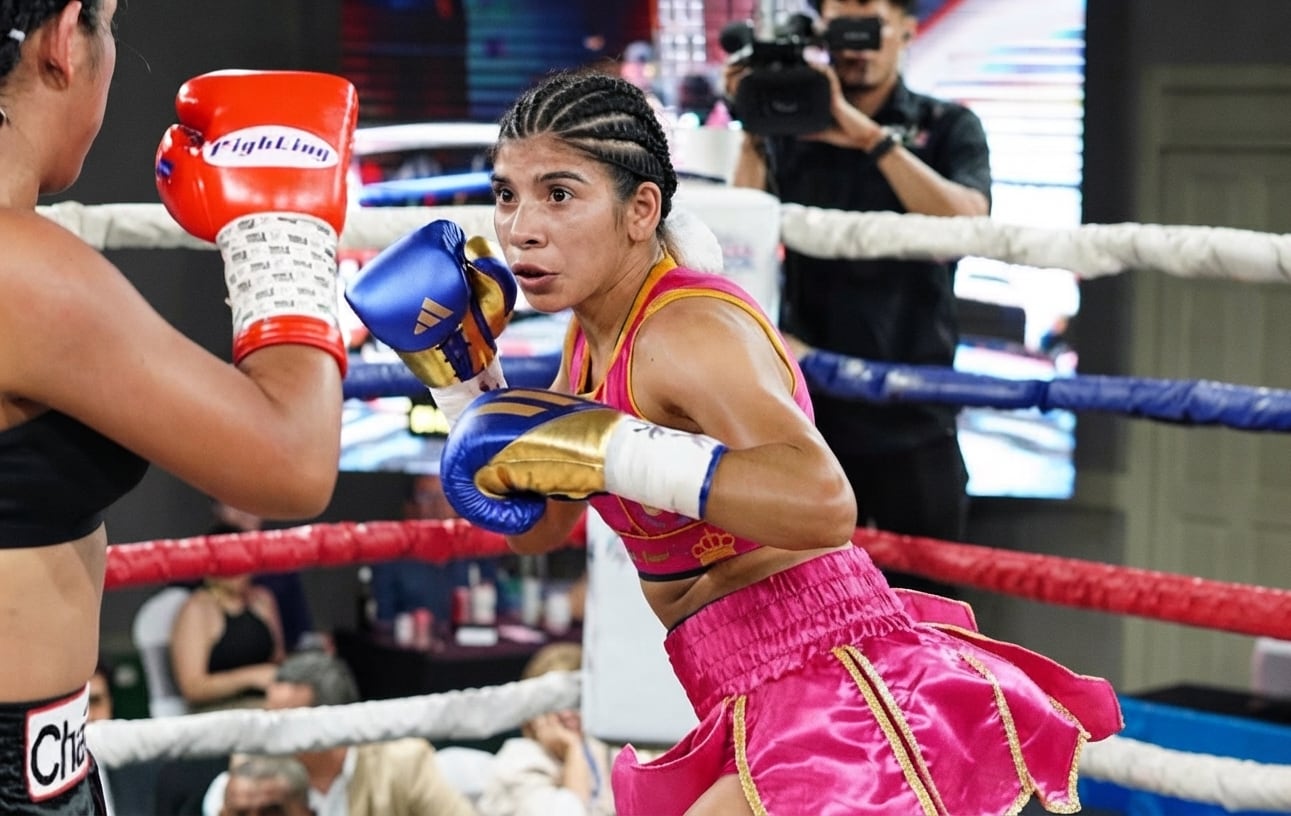 La III Copa Femenina de Boxeo de Independencia llevará a Quetzaltenango mensajes de prevención sobre la trata de personas y la violencia contra mujeres, niñas y adolescentes. (Lunas Academia Femenina de Boxeo)