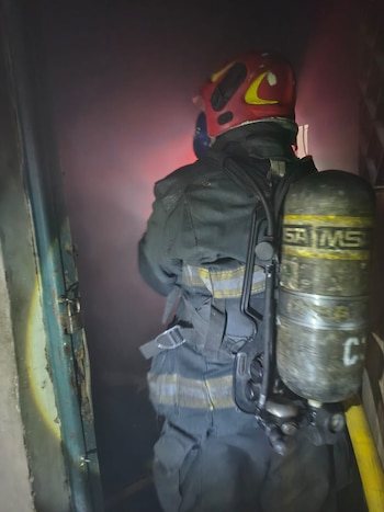 El siniestro, que se produjo