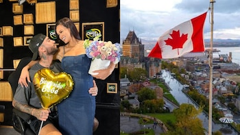 Angie Arizaga y Jota Benz