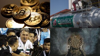 Bitcoin, huachicoleo, Copa Oro y