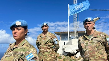 Para Aguirre, el conflicto en Chipre no está resuelto, sino contenido. En ese contexto, reconoció: "Nuestra tarea es tratar de romper esa cadena en el primer eslabón: el incidente local" (Foto: archivo DEF)