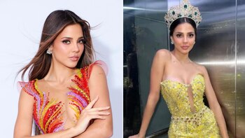 Luciana Fuster le dio ánimos