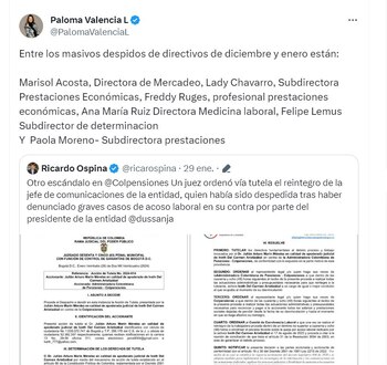 Paloma Valencia habla de personas