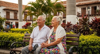 La sostenibilidad del sistema de pensiones en Colombia se ve amenazada por el aumento de la esperanza de vida y una baja actualización de la edad de jubilación - crédito VisualesIA/ScribNews