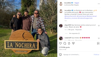 Antes del recital en Mar del Plata, Kike Teruel y Los Nocheros se reunieron en La Nochera, el almacén de campo ubicado cerca de Mar Chiquita