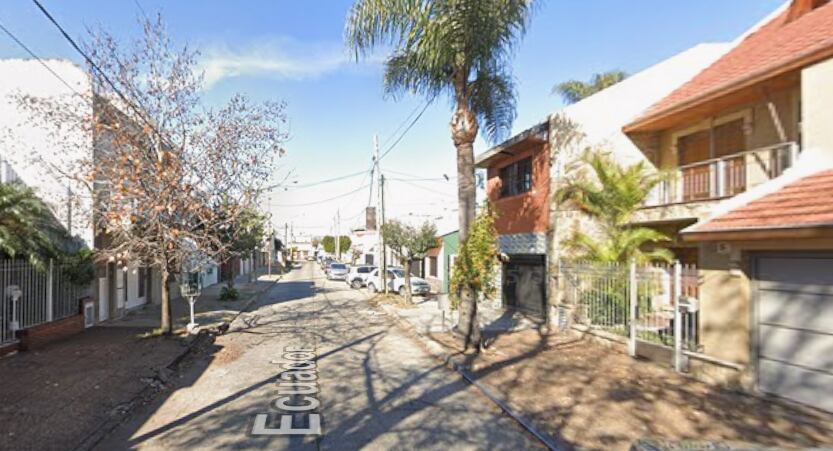 Ecuador 1600, la cuadra donde ocurrió el crimen de Marcelo Arizaga