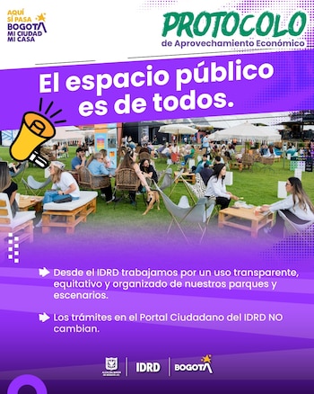 El nuevo protocolo del Idrd