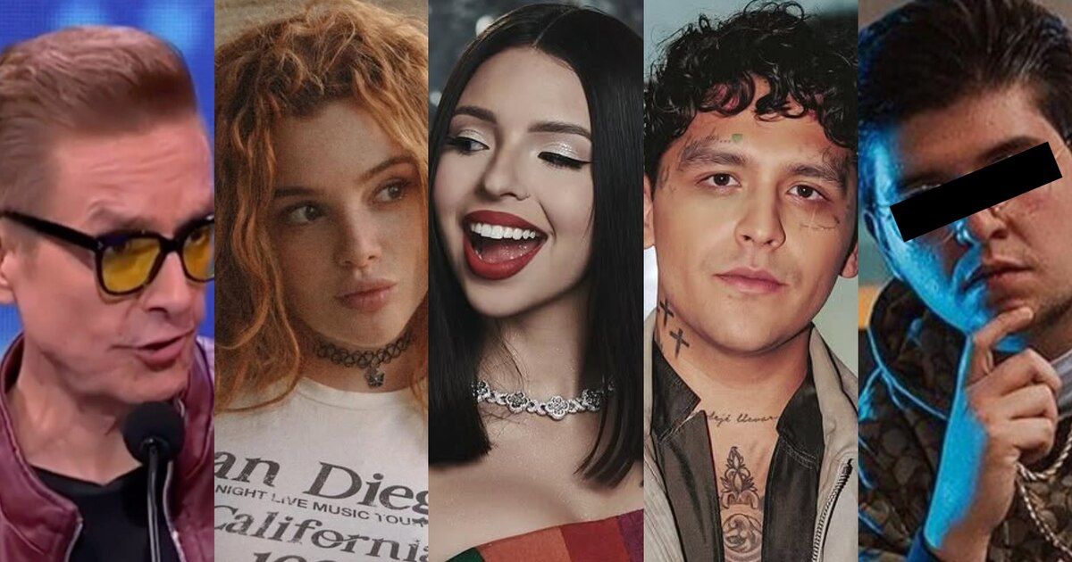 Las celebridades más populares en México 2024: De Ángela Aguilar a Fofo Márquez