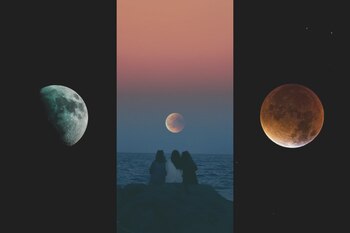 Eclipse parcial de Luna: dónde