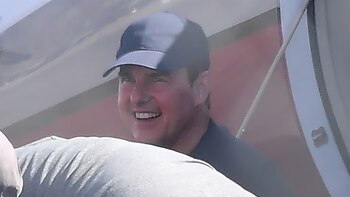 Tom Cruise en el aeropuesto