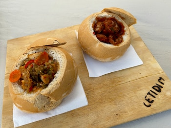 fiesta de la galleta de piso en Saladillo