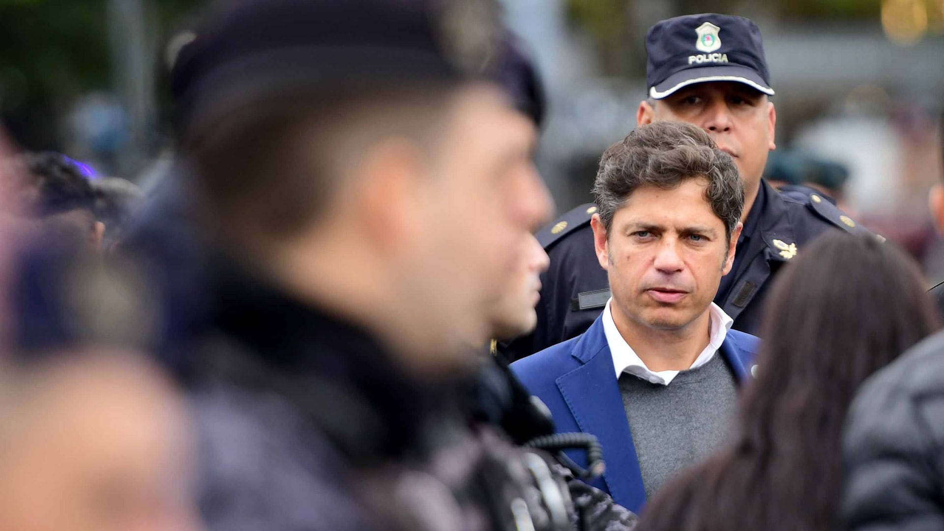 Kicillof enviará un proyecto para modificar la ley de seguridad pública. Los intendentes buscan tener injerencia en el msimo (foto: Aglaplata)