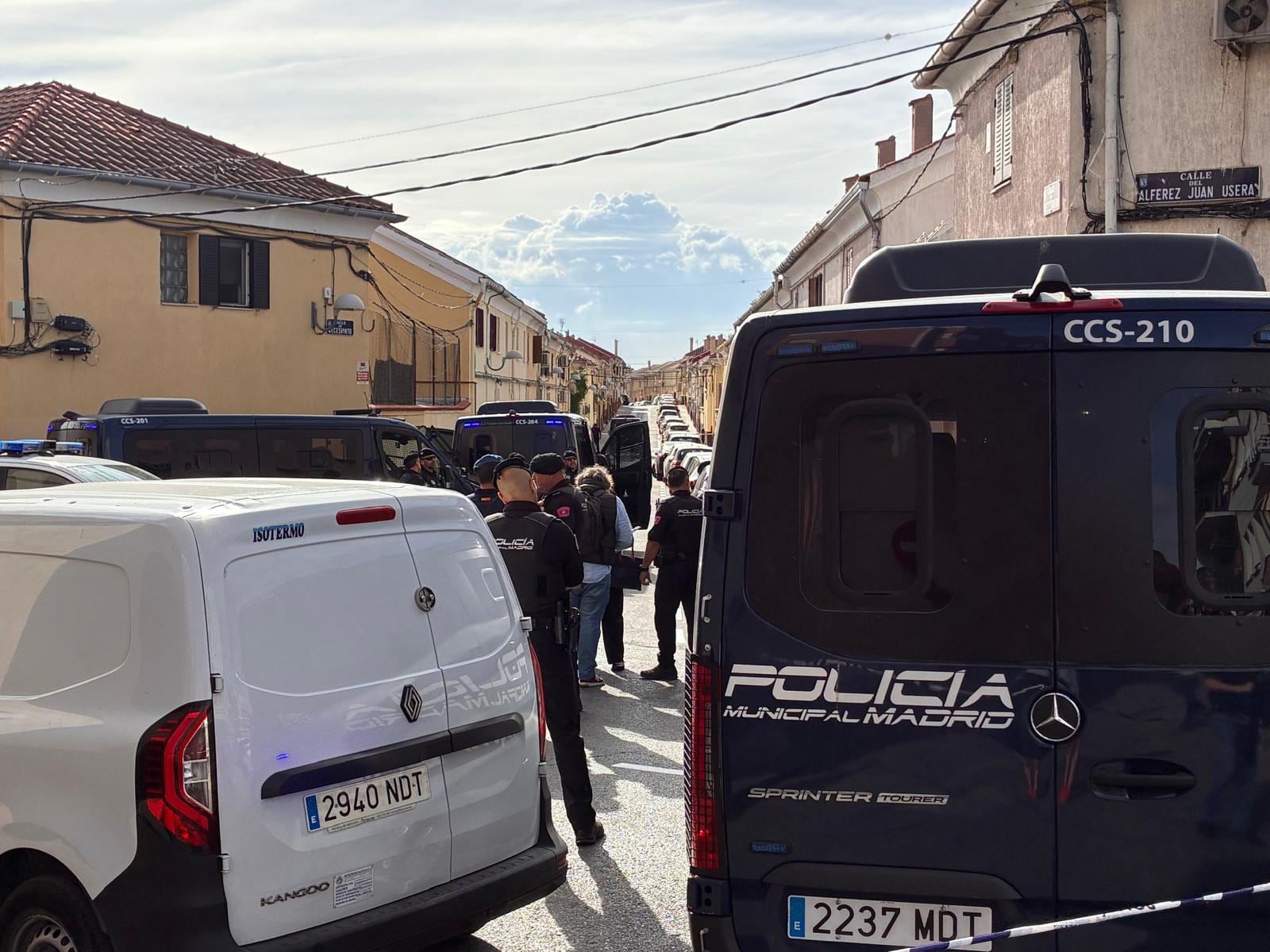 Desahucio de Melanie en el barrio de San Isidro