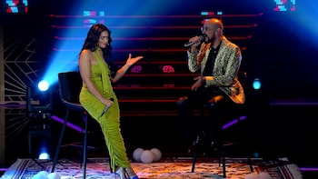 Ángela Leiva cantó junto a Abel Pintos en Es mi sueño y conmovió a todos:“Esperé mucho este momento”