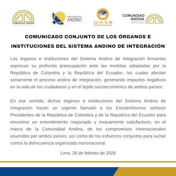 Las entidades que forman parte