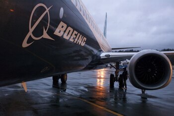 FOTO DE ARCHIVO: Un Boeing