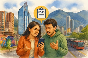 La Veeduría Distrital reportó 290.776 PQRS en Bogotá entre abril y julio de 2026, con movilidad como el sector con más requerimientos ciudadanos - crédito Imagen Ilustrativa Infobae