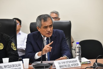 Ministro del Interior, José Zapata. (Mininter)