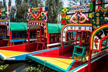 Trajineras de Xochimilco, Ciudad de